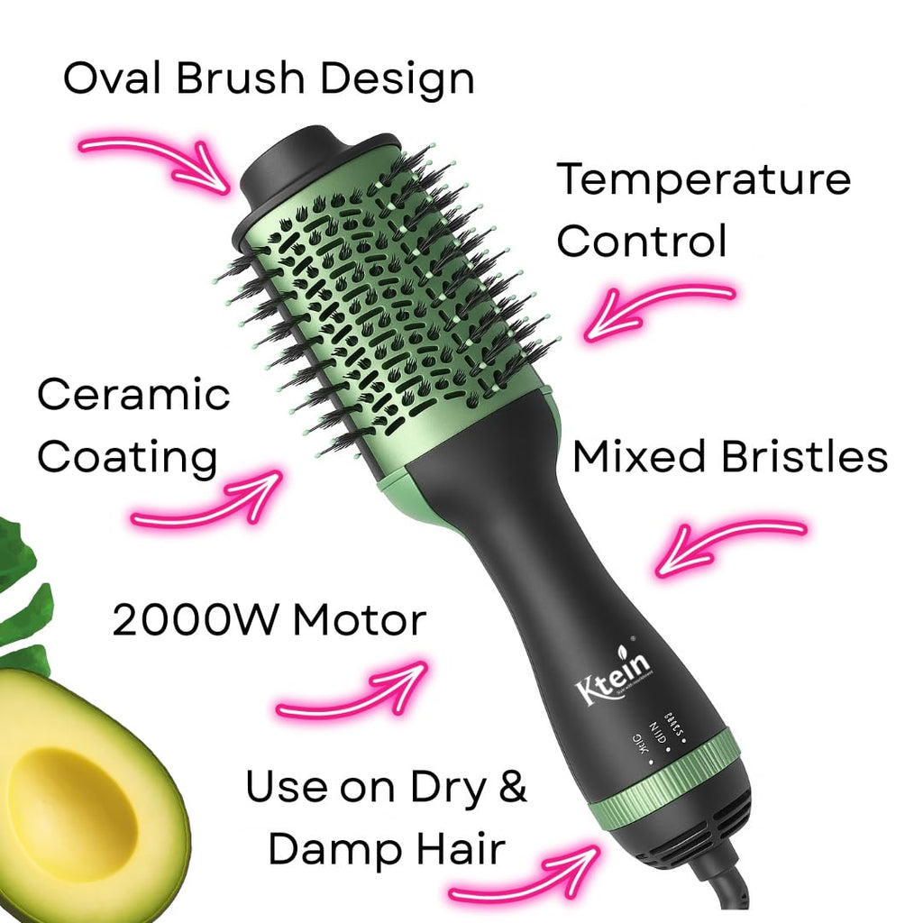 فرشاة الأفوكادو3D القوية للشعر الإحترافية⭐⭐⭐⭐⭐